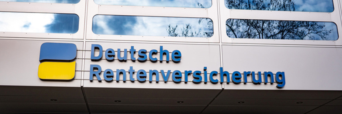 Deutsche Rentenversicherung building, the German state pension funds.