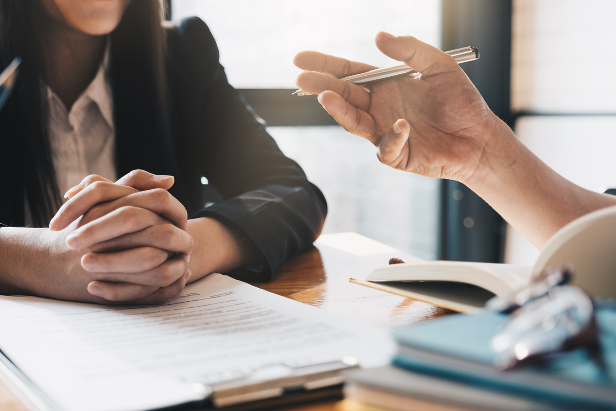 Business professionals. Close up group of young confident business people analyzing data in office