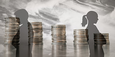 Man and woman fight over money finances disagree, divorce dispute concept